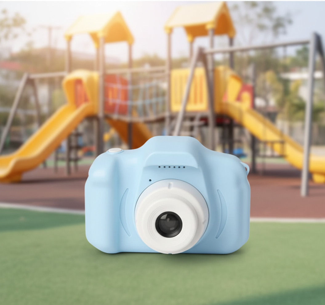 Kids Digital Camera Toy Shockproof Video Photo Learning Tool for Travel Creative Play Boys Girls Age 3-8 Educational Gift