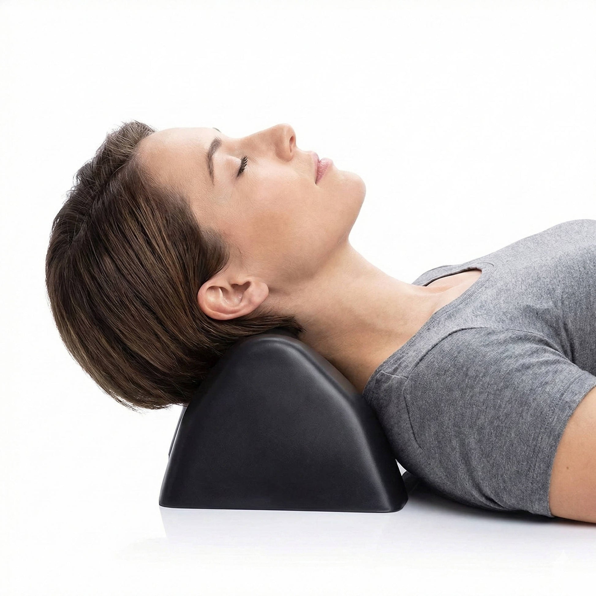 Contour Neck Pillow with Memory Foam and Removable Cover - Ortekor
