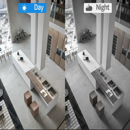 Compact WiFi Security Camera 1080P HD Motion Activated Night Vision Indoor Surveillance for Home Office Bedroom Nanny Cam Wireless Remote