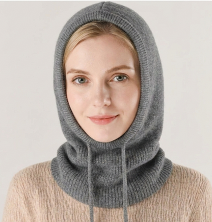 Winter Knit Cap in Soft Stretch Fabric – Warm Head Cover for Men & Women Cold Days Outdoors