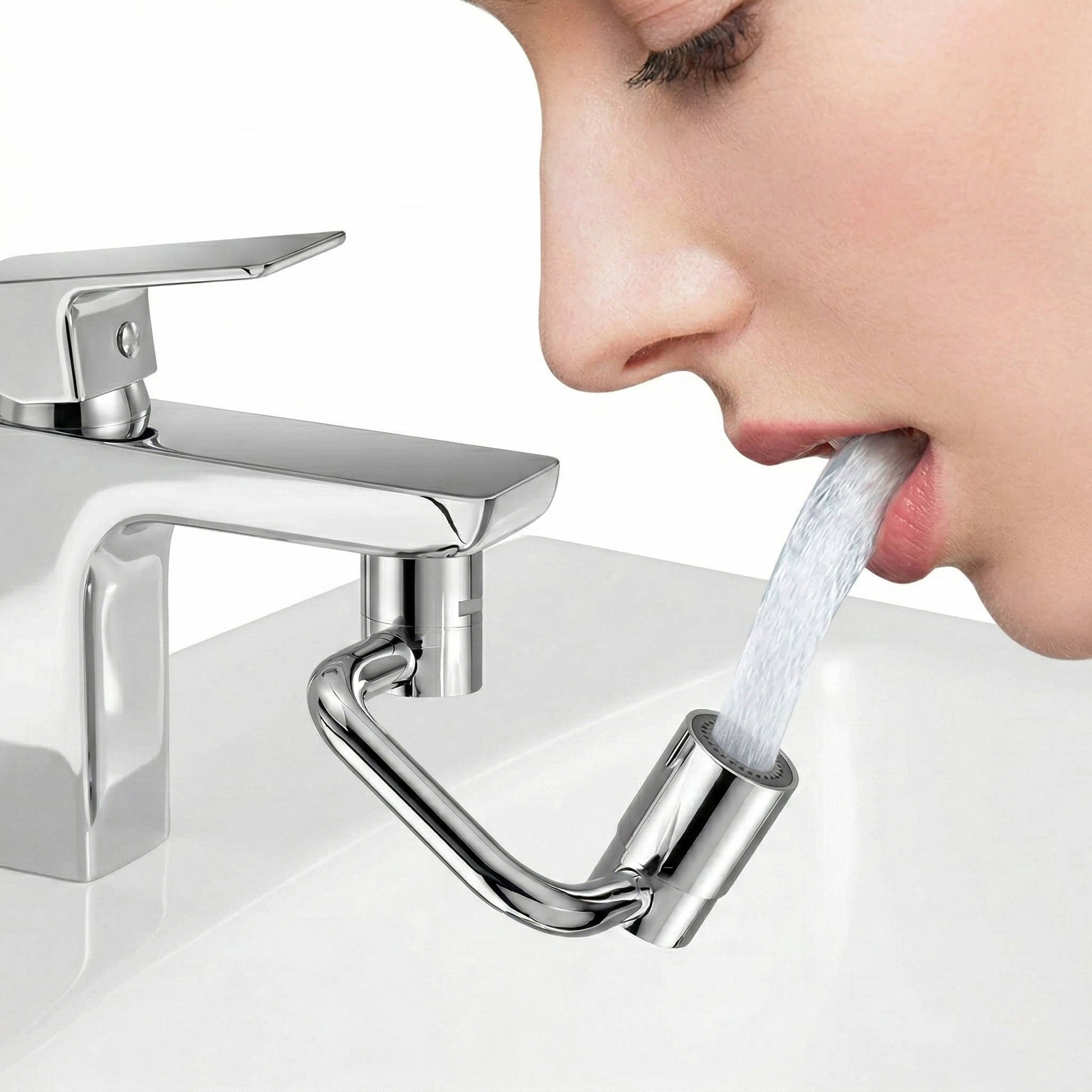 Adjustable Sink Faucet Extender with Dual Spray Settings - Ortekor
