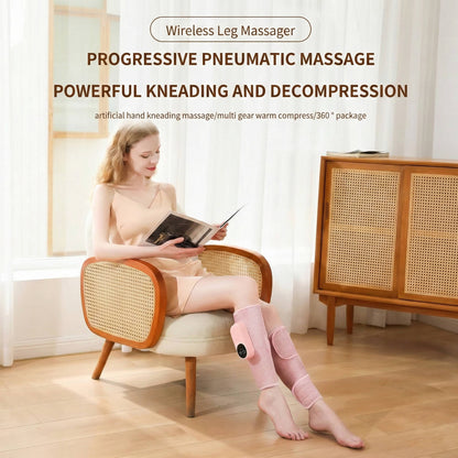 Portable Electric Massage Wrap with Heat Therapy