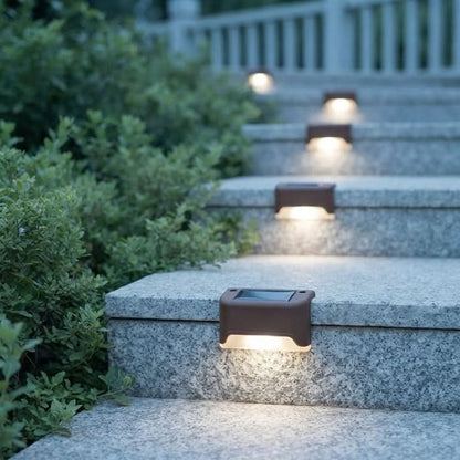 STEPGLINT – Solar Step Lights 8-Piece Set for Automatic Evening Lighting