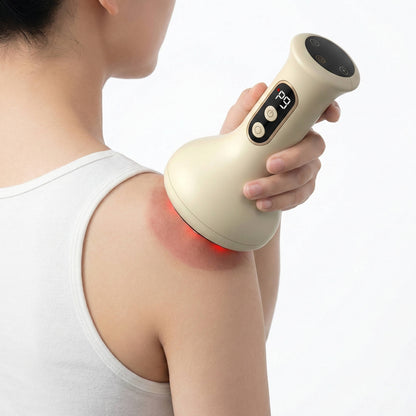 Portable 3 in 1 Massage Vacuum with Heat and LCD - Ortekor