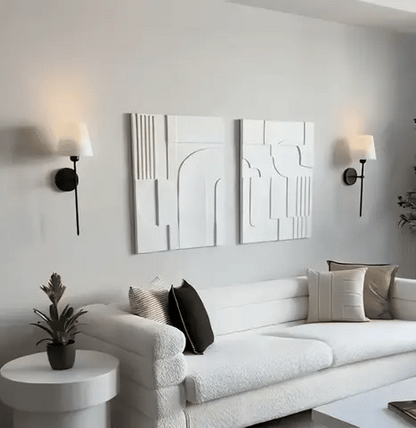 Rechargeable LED Wall Sconce with Remote Control | Cordless Metal Fixture for Hallway Bedroom Stairway Accent Lighting | Wireless Battery