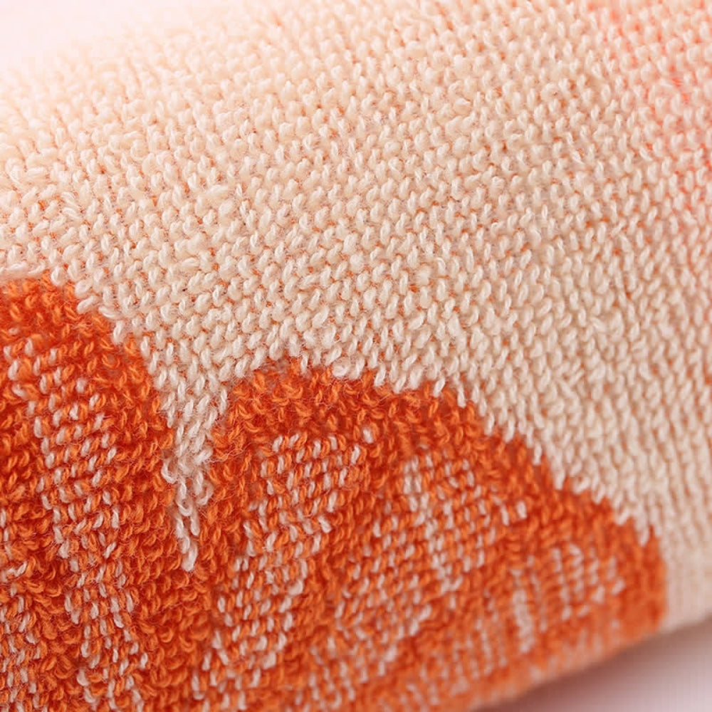 Gleam Bath Towel - 100% Cotton, Ginkgo Leaf Design