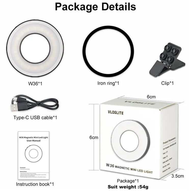 GlowRing™ - Magnetic Phone Light