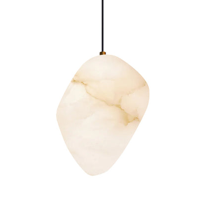 Alabaster Globe Drop Light for Kitchen Island 9 Inch Brass Ceiling Fixture for Dining Room Soft Glow Hanging Fixture Modern Farmhouse G9 Bas