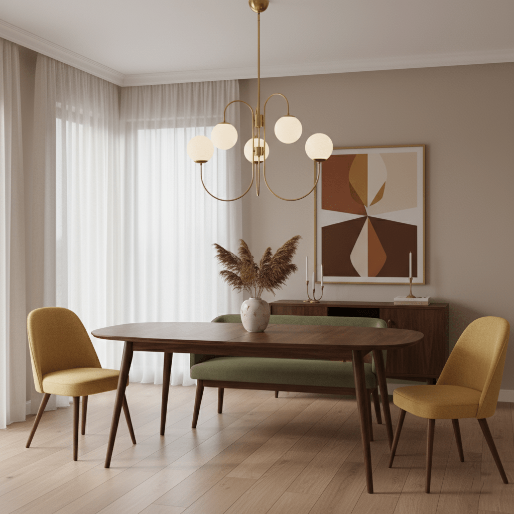 Multi-Arm Ceiling Light Fixture Metal Frame Frosted Glass Shades Gold Black White 30 Inch Diameter Living Room Dining Room Bedroom Overhead