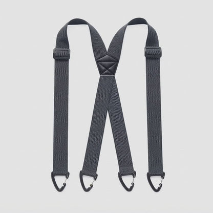 CLIPLOCK – Carabiner Clip Suspenders for a Secure Fit