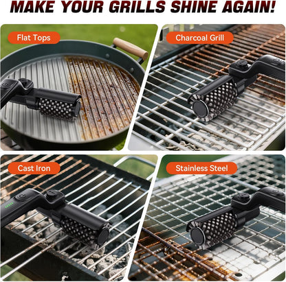 GrillMaster Pro™ – Electric Grill Brush