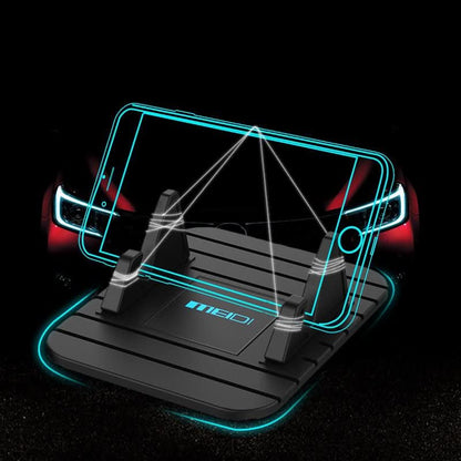 Dashboard Phone Mount Pad Non-Slip Silicone Holder for Car with Secure Grip | Universal Smartphone Stand for iPhone Android | Hands-Free