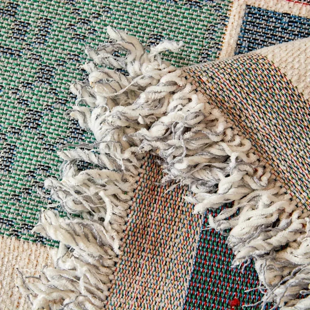 Grove Sofa Cover - Reversible Chenille, Bohemian Style