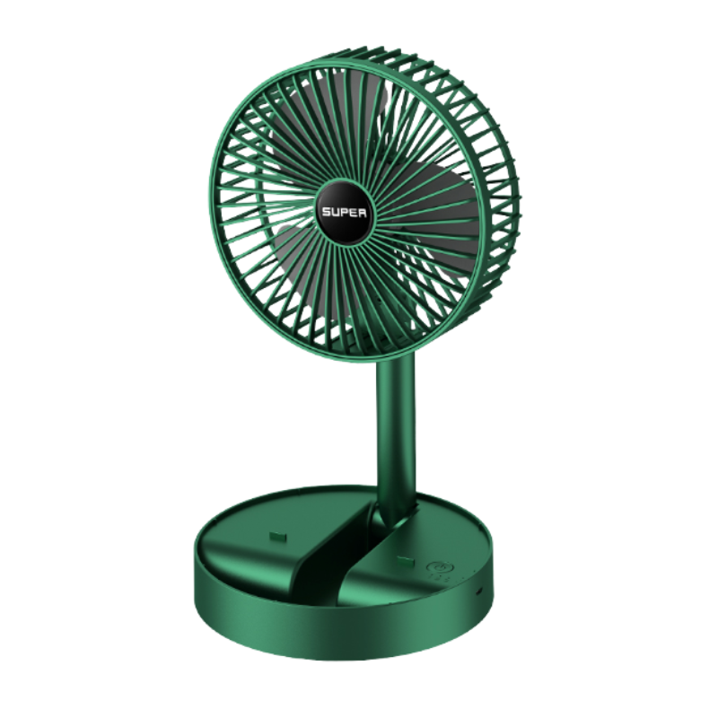 Rechargeable Desk Fan with 3 Speeds – Quiet Portable USB-C Cooling Fan for Office, Home & Outdoors