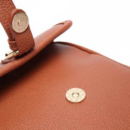 Square Leather Crossbody Purse with Secure Zipper Closure – Compact Shoulder Bag for Women, Daily Commute & Travel Organizer