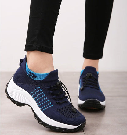 Orthopedic Sneakers for Plantar Fasciitis Relief Wide Toe Box Arch Support Cushioned Heel Slip-Resistant Sole for Women Men Foot Pain