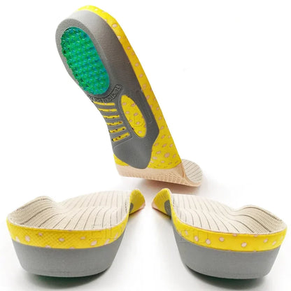 Orthopedic Gel Insoles with Arch Support for Plantar Fasciitis Relief
