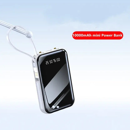 Ortekor Best Power Bank | Best Portable Charger with Integrated Cable Management & Digital Display | High-Capacity Portable Power Bank for iPhone, Samsung & Android