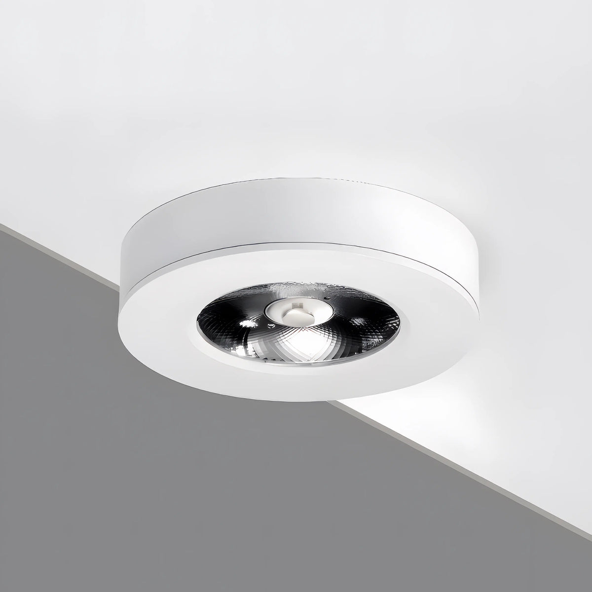 Slim LED Recessed Ceiling Light – Low-Profile Downlight, Dimmable Flush Mount for Kitchen, Living Room, Office