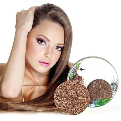 Natural Hair Darkening Shampoo Bar – Restores Color, Boosts Volume & Nourishes Scalp