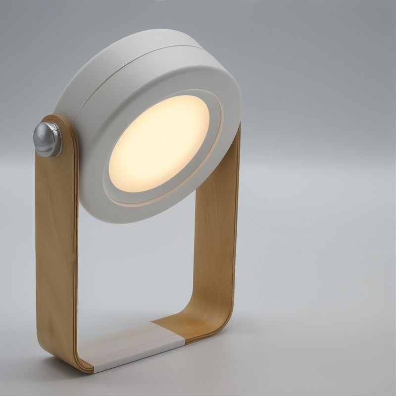 Rechargeable LED Lantern with Touch Dimmer Control & 360° Swivel Head for Bedroom, Living Room & Portable Lighting