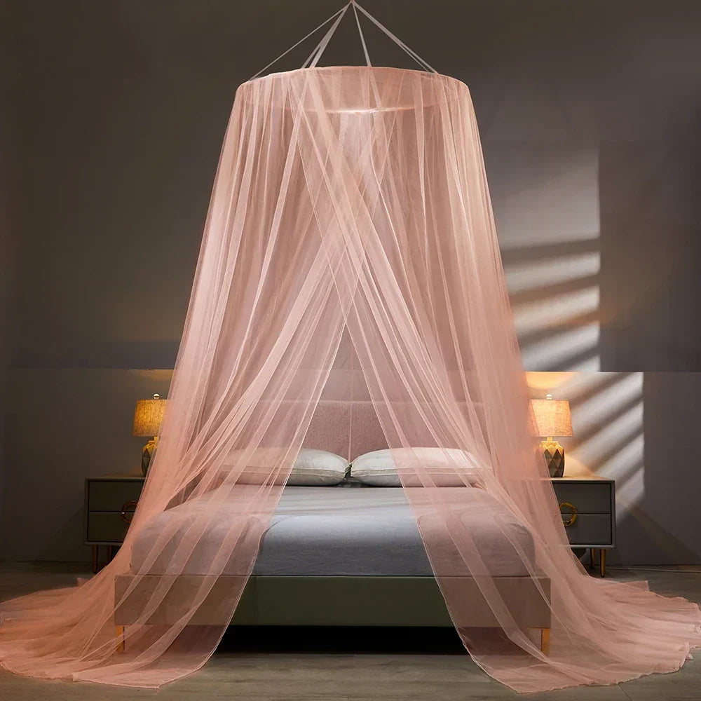Pop-Up Mosquito Net Tent for Full Size Bed – Freestanding Bug Screen for Bedroom & Camping Travel