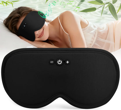 Serenity Collection | Bluetooth 5.4 3D Sleep Eye Mask with Zero Side Pressure | Breathable & Light Blocking for Restful Sleep