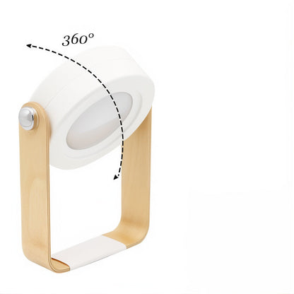 Rechargeable LED Lantern with Touch Dimmer Control & 360° Swivel Head for Bedroom, Living Room & Portable Lighting