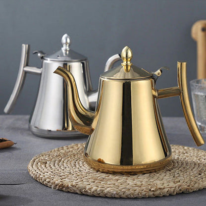 Premium Induction Kettle | Fast Boiling Stainless Steel Kettle with Integrated Filter for Clearer Water