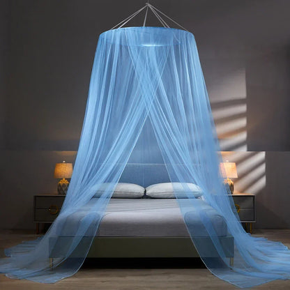 Pop-Up Mosquito Net Tent for Full Size Bed – Freestanding Bug Screen for Bedroom & Camping Travel