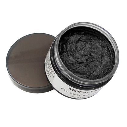 Temporary Hair Color Styling Wax - Washable Hair Dye for Bold Looks - 4.2 oz Jar