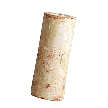 Natural Wood Tealight Stand 2-8 Inches Farmhouse Table Accent Organic Bark Texture Mantel Display Home Centerpiece Décor
