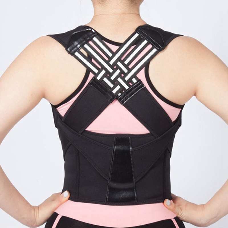 Adjustable Upper Back Support Brace for Shoulder Alignment and Spinal Relief – Unisex Posture Aid