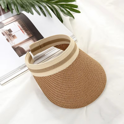Adjustable Foldable Sun Hat with Wide Brim for UV Protection – Ideal for Beach, Golf, and Outdoor Activities