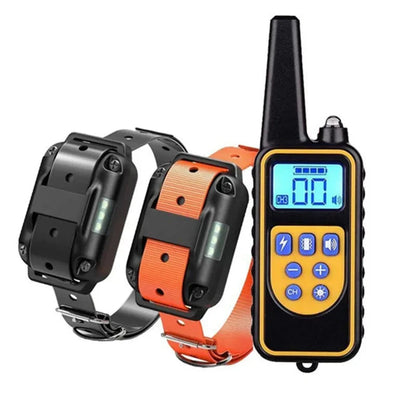 Remote Dog Training Collar with Waterproof Receiver, Rechargeable Battery & 1000 ft Range for Small to Large Dogs