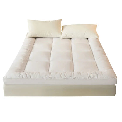 Comfort Rest | Foldable Mattress Topper with Anti-Slip Foam & Microfiber Cover | Portable Solution for Better Sleep