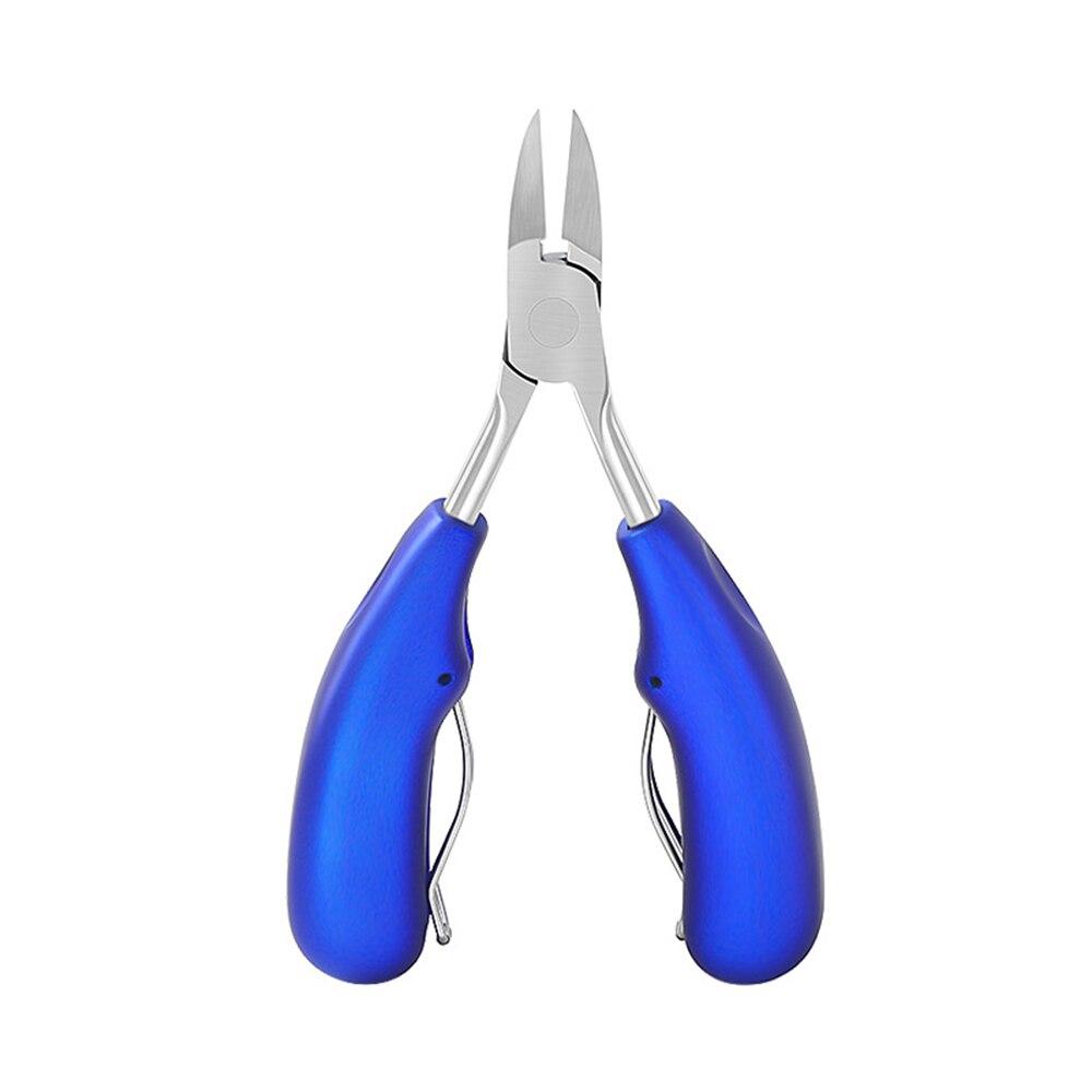 Toenail Clippers Stainless Steel Sharp Curved Blades for Thick Nails Professional Pedicure Foot Care Tool Heavy Duty Nail Trimmer for Home