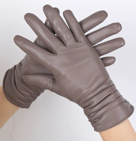 LuxLeather | Women's Leather Gloves with Soft Wool Lining | Warm Gloves for Ultimate Comfort and Style