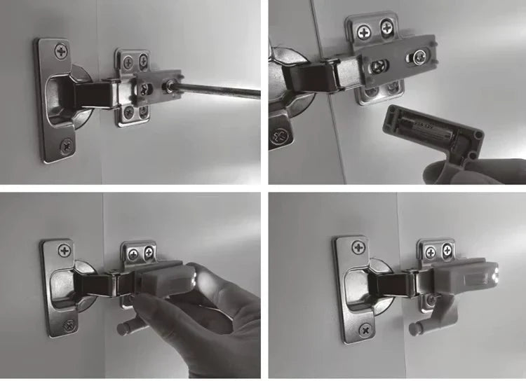Motion-Activated Cabinet Hinge Lights with Auto On/Off Sensor for Kitchen Closet Cupboard Pantry Wardrobe Storage | 10-Pack Battery Operated