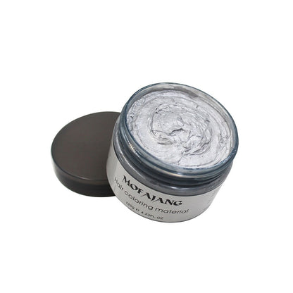 Temporary Hair Color Styling Wax - Washable Hair Dye for Bold Looks - 4.2 oz Jar