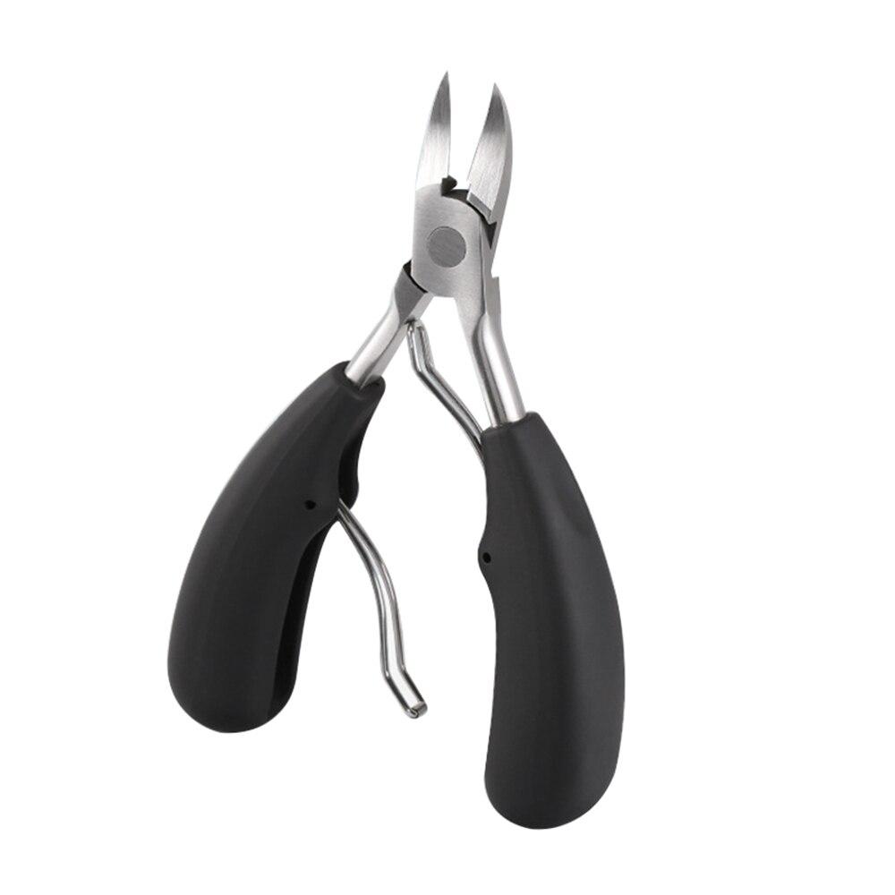 Toenail Clippers Stainless Steel Sharp Curved Blades for Thick Nails Professional Pedicure Foot Care Tool Heavy Duty Nail Trimmer for Home
