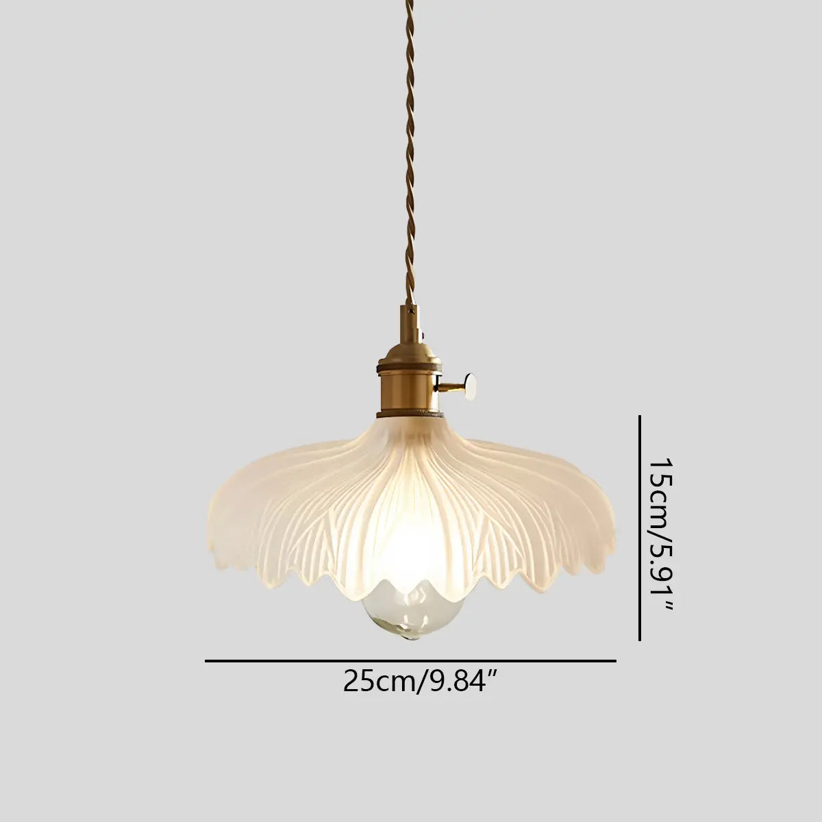 Adjustable Height Pendant Light with Clear Glass Shade Bronze Finish for Dining Table Kitchen Island Living Room Overhead Lighting