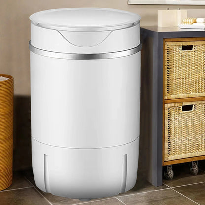 Compact Mini Washing Machine | Semi-Automatic Single Drum Design for Efficient Laundry