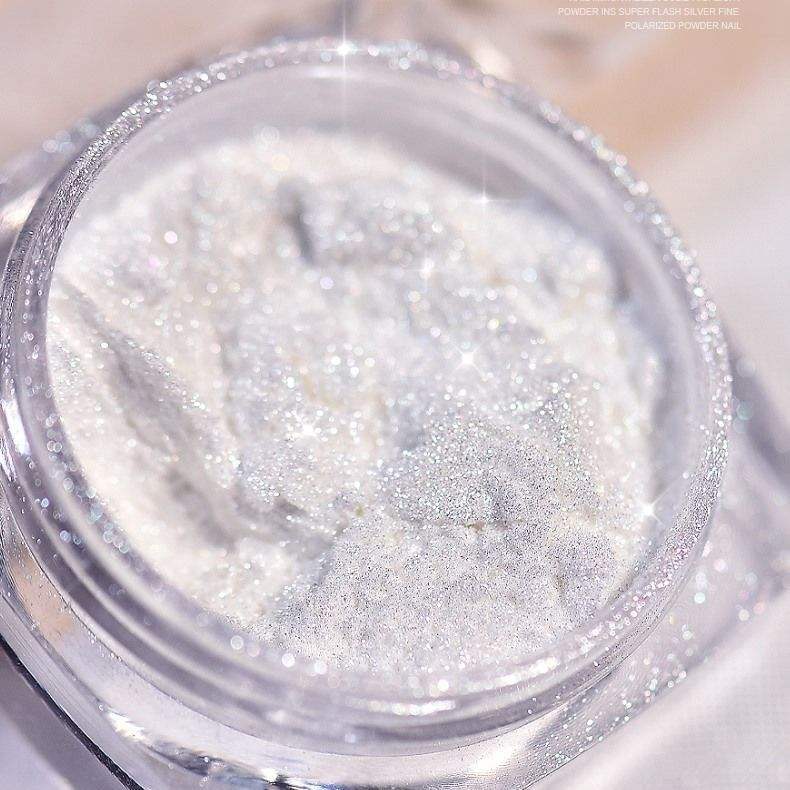 Mirror Chrome Nail Powder for High-Gloss Metallic Manicure Finish – Works on Gel, Acrylic & Natural Nails – Easy DIY Application for Salon-Q