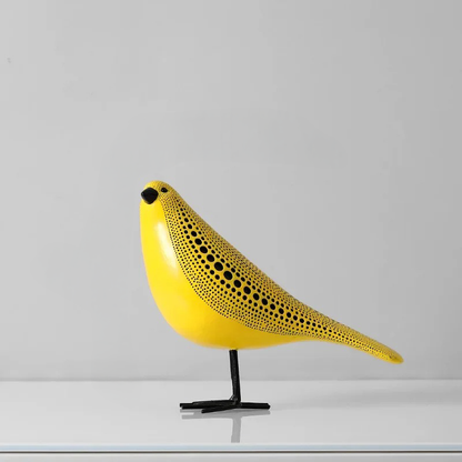 Hand-Painted Artistic Sculptures with Iconic Dot Design – Mico Ornament Collection