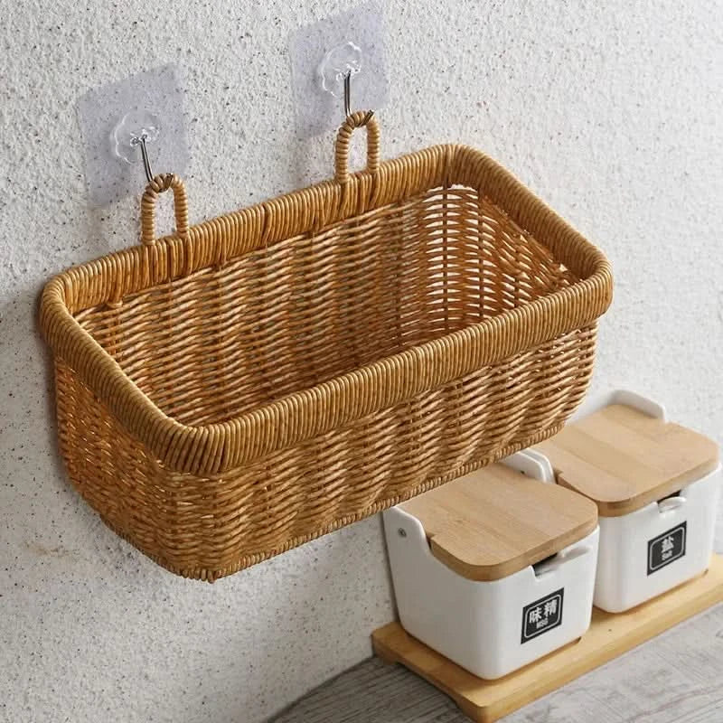 NATURAVAULT – Hand Woven Wall Hanging Basket