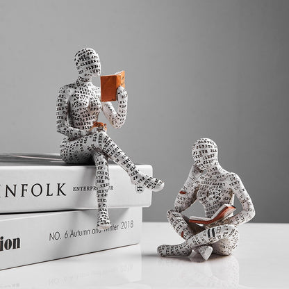 Handcrafted Humanoid Sculptures – Unique Decorative Figurines for Home and Art Lovers