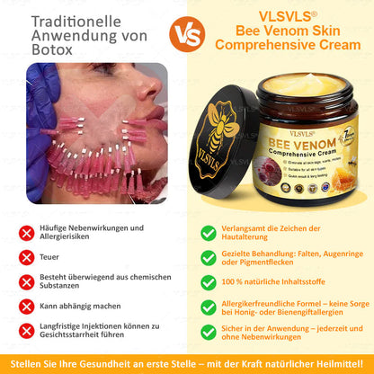 Anti-Aging Cream for Skin Healing and Renewal with Bee Peptide Formula