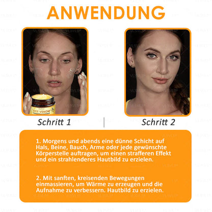 Anti-Aging Cream for Skin Healing and Renewal with Bee Peptide Formula