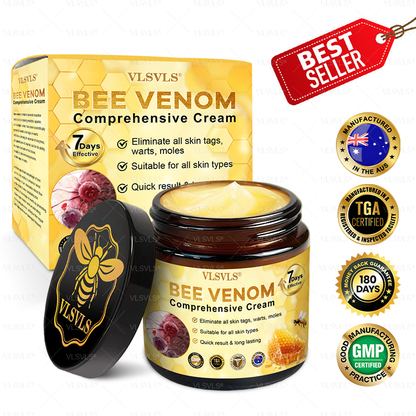 Anti-Aging Cream for Skin Healing and Renewal with Bee Peptide Formula